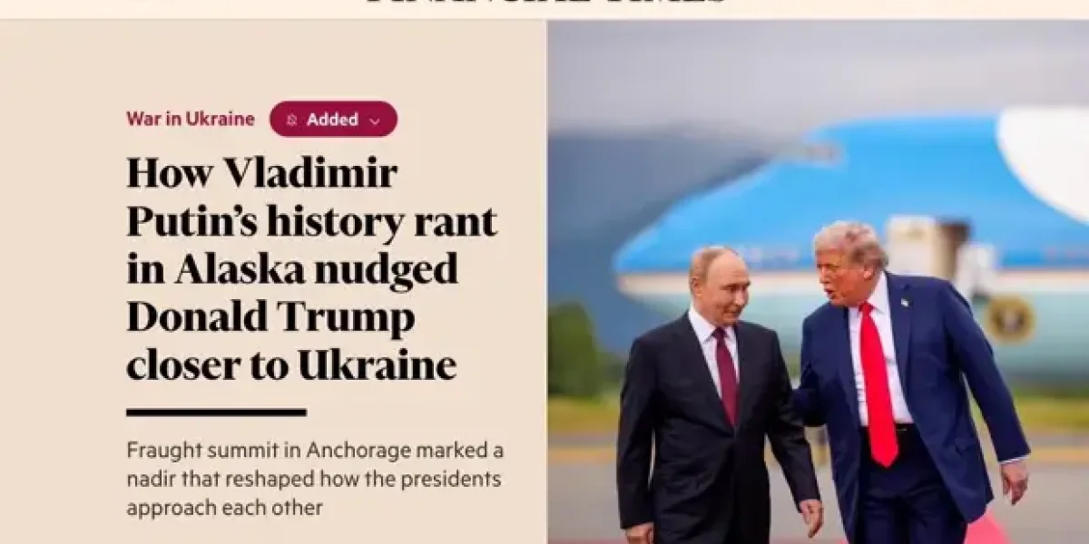 «Трамп кричал на Путина за закрытыми дверями из-за Рюрика». Неожиданные подробности встречи на Аляске «Трамп кричал на Путина за закрытыми дверями из-за Рюрика». Неожиданные подробности встречи на Аляске